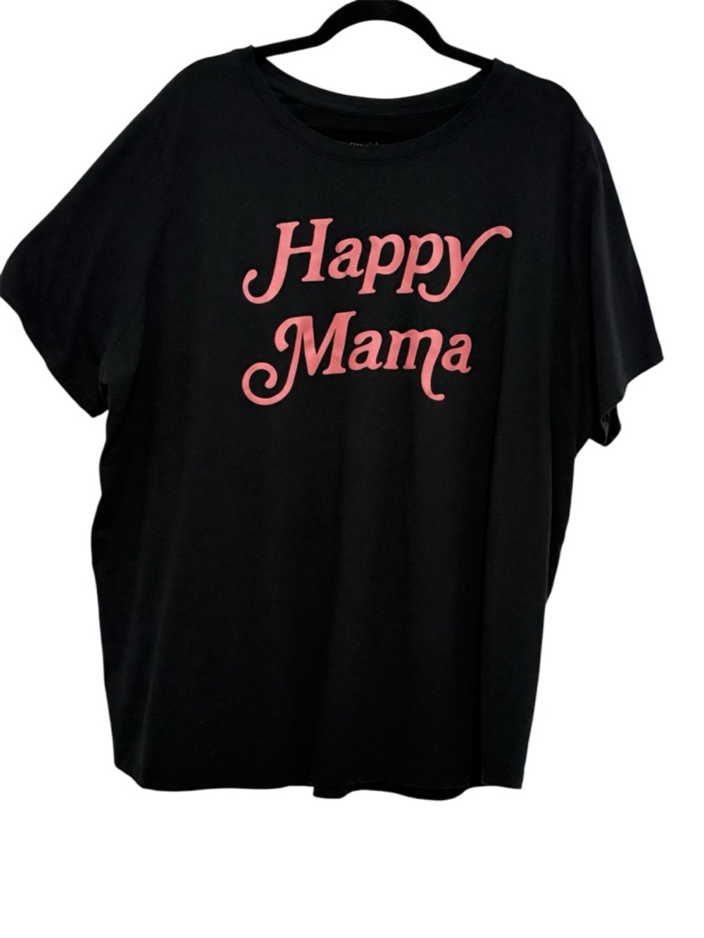 Mighty Fine Black “Happy Mama” Tee